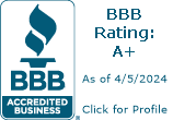 BBB Accredited Business. BBB Rating: A+ as of 2/1/2022.